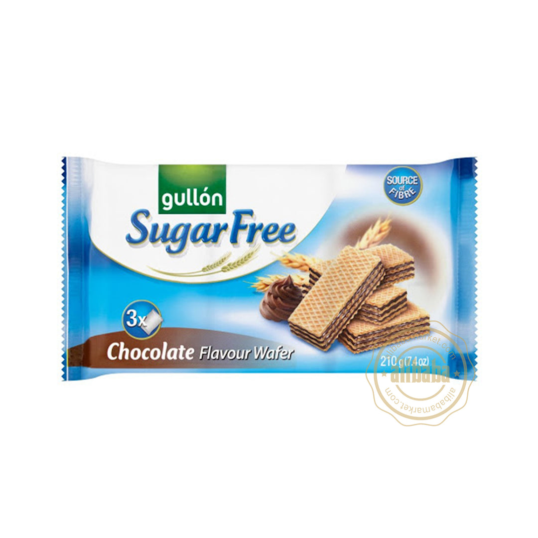 GULLON SUGAR FREE CHOCOLATE WAFER 7.41OZ/180GR