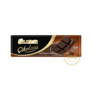 ULKER BITTER CHOCOLATE BARS %60 30GR