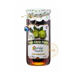 ANTALYA RECELCISI GREEN WALNUT JAM 290GR %65 FRUIT