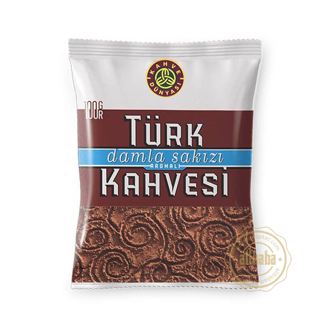KAHVE DUNYASI MASTIC GUM TURKISH COFFEE 100GR
